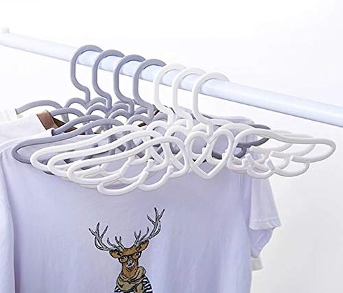Czdyuf симпатична дизајн пластична облека, закачалка за кошула, симпатична прилично бела сива боја што ја сакаше шамијата за