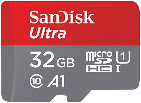 Sandisk Ultra 32GB MicroSD HC Класа 10 A1 UHS-1 Мобилна Мемориска Картичка До 98mb / S Брзина На Читање Со Mini MemoryMarket Microsd