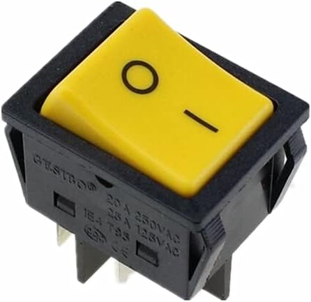 KCD4 On -Off 20A 250VAC/25A 125VAC SWITCH SWITCH 4 PIN PORKER POWER SWITCH -