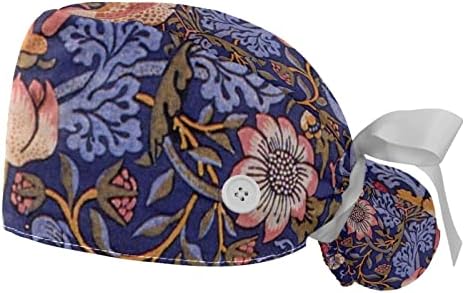 Убави акварел Унирог слатки соништа 2 парчиња прилагодливи буфонски капи со копчиња и капаци за вратоврска на главата за џемпери