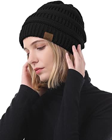 Американски трендови Зимски капи за жени 4 пакувања со капачиња од бене