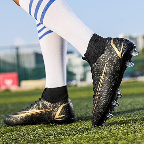 Wanemil Unisex Возрасни TF/FG фудбал се расправа за младински фудбалски натпревар Фудбалски чевли за затворено на отворено