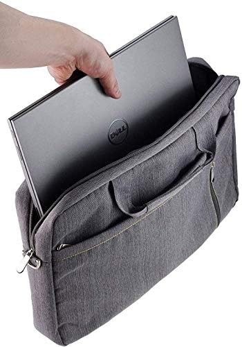 Navitech Grey Sleek Premium Laptop Tagn отпорна на вода-Компатибилен со Dell Inspiron 17 2-во-1 7791 17.3 “