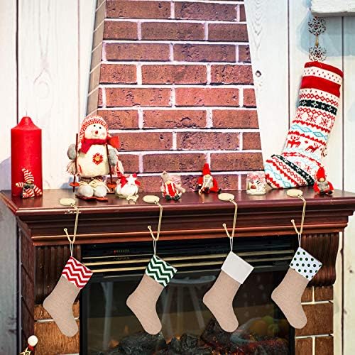 Сонцето 4 парчиња божиќни држачи за порибување мантили куки за закачалки за Божиќ безбедност висат зафаќаат чорапи клип за декорација на Божиќна