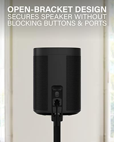 Sanus прилагодлив безжичен звучник на безжичен звук на Sanus дизајниран за Sonos One, One SL и Play: 1 - прилагодување без алатки