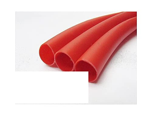 Цевка за смалување на топлина - 3: 1 сооднос двоен wallиден лепак многу 3/16 инчен црвен четири четири инчи парчиња лепило поставена топлотна