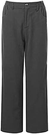 Употреба на жени удобни панталони памучни постелнини летни лабави панталони глуждот исечени панталони плажа панталони со џеб