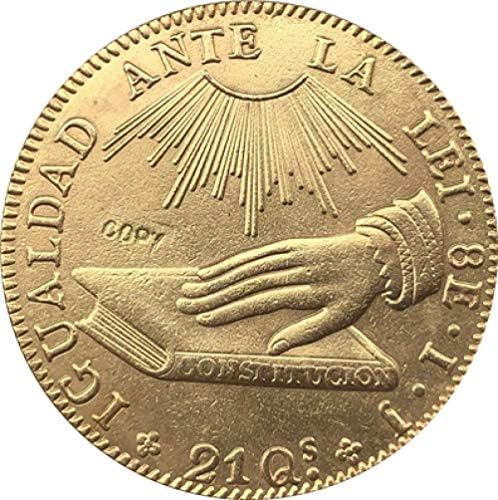 1837 Чиле 8 Ескудос Монета