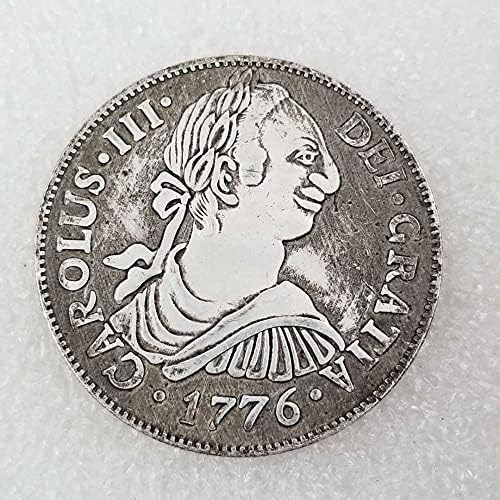 Странски комеморативни сребрени долари месинг позлатен гамон 1коин колекција комеморативна монета
