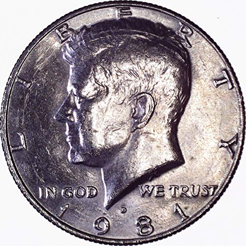 1981 г Кенеди половина долар 50с многу добро