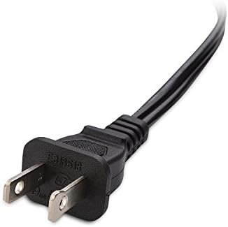 Omnihil AC кабел за напојување компатибилен со дефинитивна технологија W7 W9 безжичен кабел за звучник Blac K PS PS