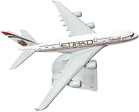 Csyanxing легура 1/400 скала A380 Airways за Etihad Aircraft Model Simulation Plane Model Aviation Airplane for Collection Подарок