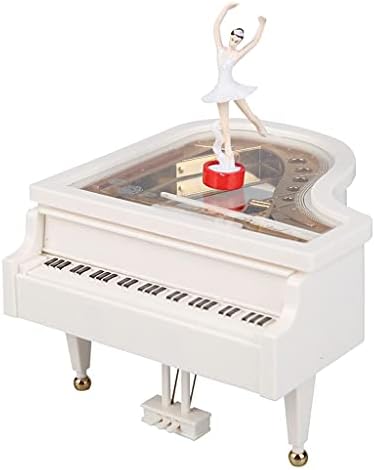 Lhllhl романтичен пијано модел Музички кутија балерина музички кутии дома декорација роденденски подарок за свадба (боја: onecolor, големина
