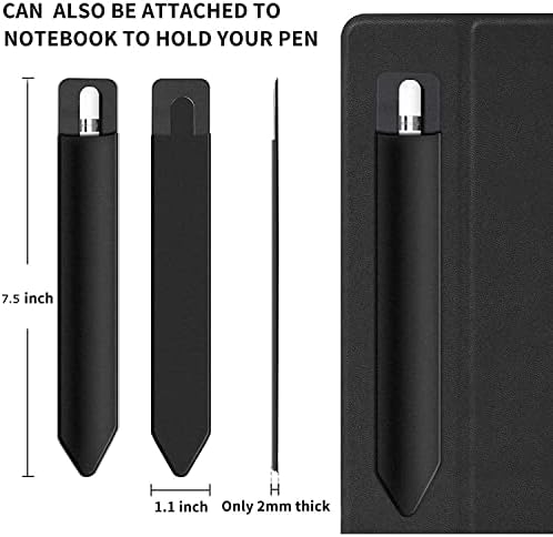 Boxwave Stylus торбичка компатибилна со Cincoze CS-1110H/P1001-Stylus Portapouch, носител на држачи за стилови Преносен само-лепенки