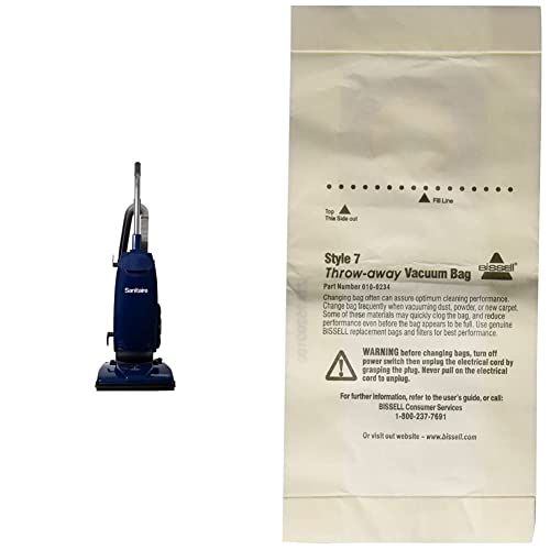 Sanitaire Professional Bagged Urright Vacuum со алатки за одборот, SL4110A