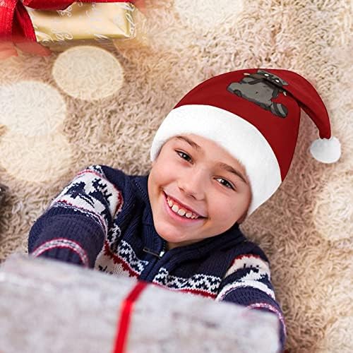 Ракун Чомп Божиќна Капа Персонализирана Капа На Дедо Мраз Смешни Божиќни Украси