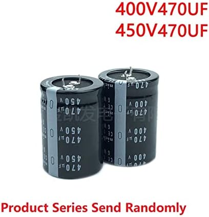Junniu 2PCS 470UF 400V 470UF 450V 400V470UF 450V470UF 25x50 30x35/40/45/50 35x30/35/40/45/50 Snap-in PSU кондензатор