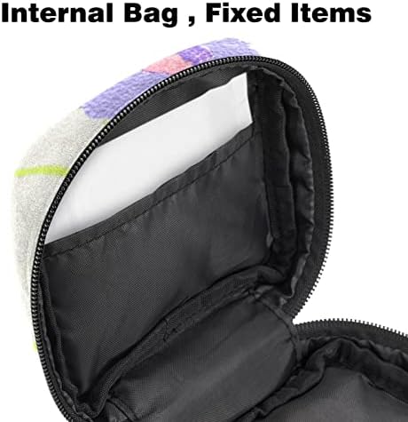 Oryuekan санитарна торба за складирање на салфетка, менструална чаша торбичка преносна санитарна салфетка влошки за чување торбички женски