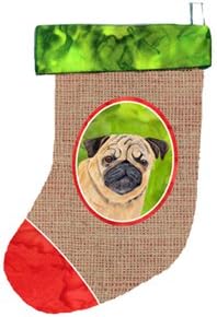 Богатства на Каролина SC1005-CS Божиќно порибување, камин виси чорапи Божиќна сезона Декора за украси на семејство, украси за празници, украси,