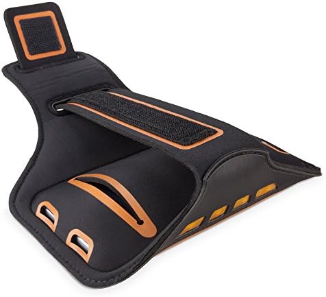 Boxwave Case компатибилен со слива RAM 10 - Sports Sports Armband, Sports Sports Sports, Armband со висока видлива светлина LED тркачи за
