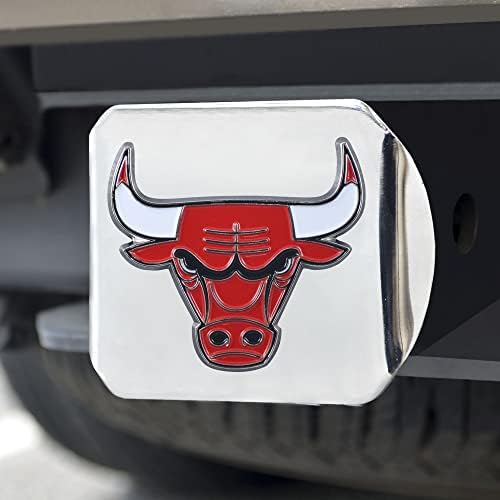 FanMats NBA Unisex -Adult Color Hitch - Chrome