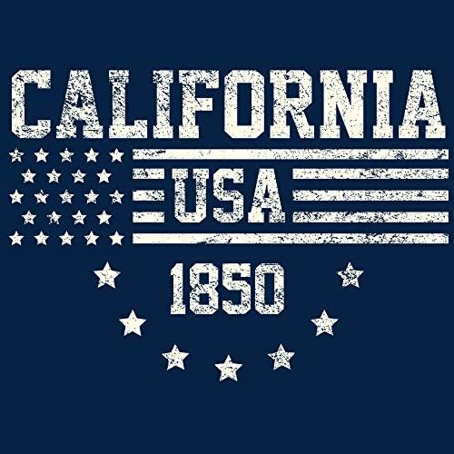 УГП кампус Облека во САД со знаме на знамето - Американска основачка државна гордост маица