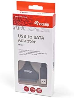 Опреми 133471 Адаптер USB 3.0 на SATA машки/машки 5 GB/s 0,5 M адаптер дигитални/податоци