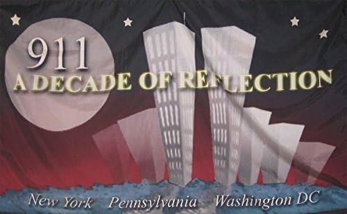 Деценија на рефлексија знаме 5x8 '