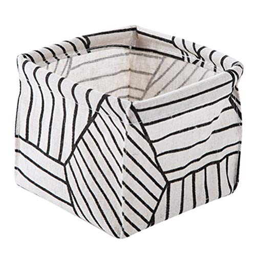 Nuobesty Closhapsible Basket 3PCS за складирање на корпи за складирање Постави преклопни канти за складирање на биро Организатор корпа за деца