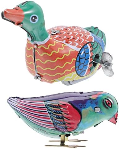 Didiseaon ветер на играчки 2 парчиња скокање на патки за часовници играчки ветер на животни едукативни играчки за деца Велигденска