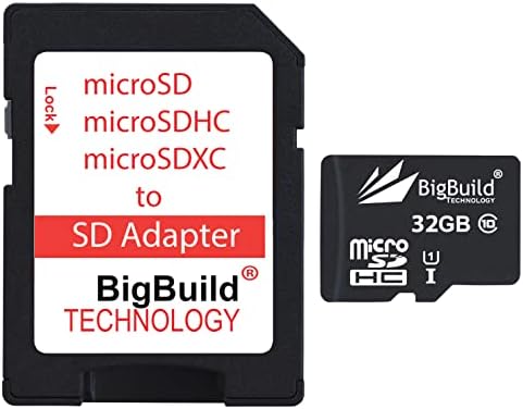 BigBuild Технологија 32gb Ултра Брз 80MB / s Microsdhc Мемориска Картичка ЗА ZTE Blade L8/L9, Max View, V30 Vita, X1 Мобилен Телефон