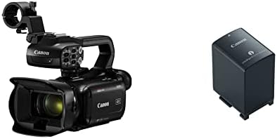 Canon XA60 Pro Cackorder 1/2. 3 4k UHD Cmos Сензор 20x Оптички Зум, 800x Дигитален Зум, 5-Оска Стабилизација На Сликата,HDMI, USB