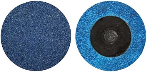Нортон 66261121043 1-1/2 ”BlueFire R884p TR дискови за крпа за брзо промена, 60 грицки, цирконија алумина, 100 пакувања