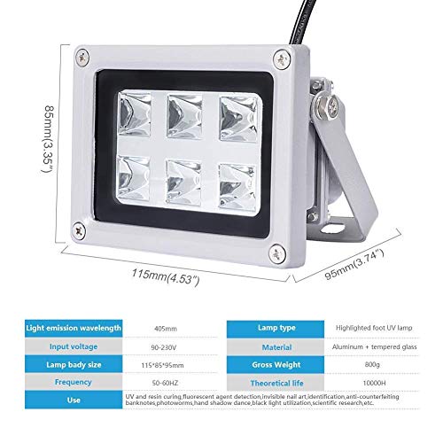 3d Печатач 6W Ув Смола Лекување Светлина ЗА SLA DLP 3D Печатач 405nm &засилувач; Нерѓосувачки Челик Филтер Инка Смола Филтер Чаша ЗА УВ