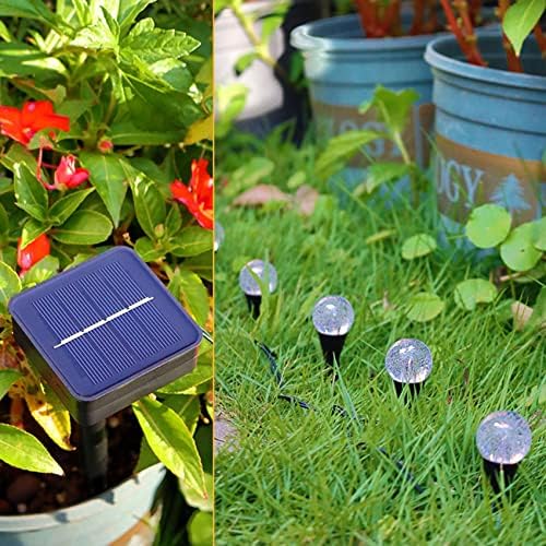 Пизара 10 во 1 соларна точка светлина на отворено предводена градинарски тревник пејзаж патека wallидна ламба