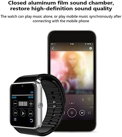 Паметен Телефонски Часовник Bluetooth, 2022 Надградба 1.89 HD Фитнес Тракер Со Екран На Допир Со Камера, Независна Функција За Комуникација,