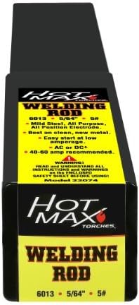 Hot Max 23045 5/32-инчен E6013 5 Електроди за заварување на лак