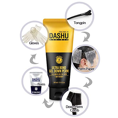 Dashu Premium Ultra Bond Gel Down Perm 3.5oz - помага да се скроти замрзната коса