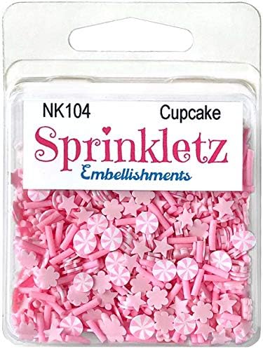 Копчиња Galore, Inc Sprinklets Embllsmnt cupcake, САД: една големина