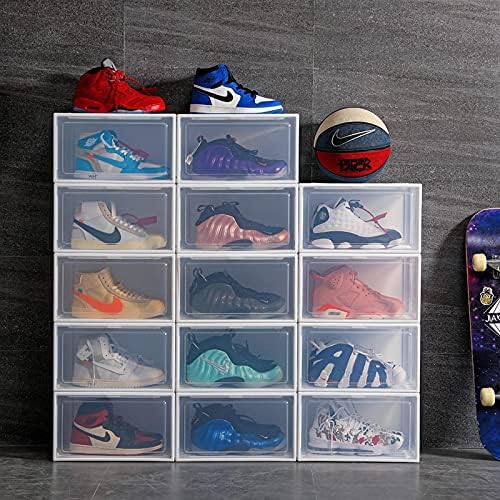 NC странична отворена чевли за чевли за чевли за чевли, про transparentирна пластична кошаркарска кабинета чевли колекција, приказ на спортови
