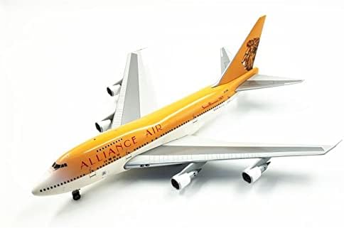 Aliance Alliance Airlines за Boeing B747SP ZS-SPA 1: 200 Diecast Aircraft претходно изграден модел