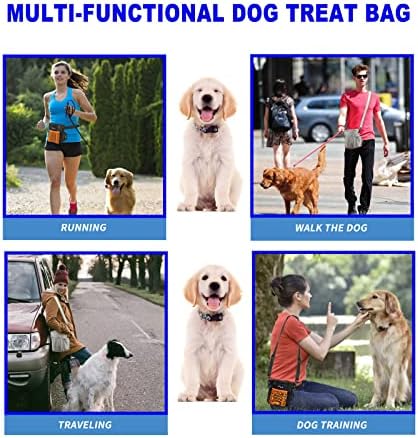 JOYEUSE - торбичка за третирање на кучиња - со торба за складирање на торбички и торба за складирање на играчки - 3 начини за носење - водоотпорен