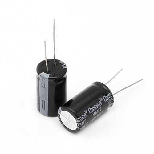 Алуминиумски кондензатор Сара-У 2ПЦС Алуминиум Елелулитски кондензатор 120UF 400V 18x30mm радијален 400V120UF