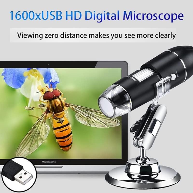 Додатоци за микроскоп прилагодливи 1600x дигитален микроскоп рачен преносен дигитален дигитален USB -лупа на лаборатории