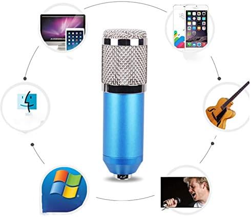 Микрофон за микрофон, микрофон за снимање на кондензатор за вокал за снимање на Windows, гласовни преноси, емитување на стриминг и видеа