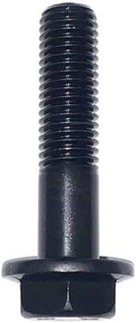 2pcs m8*45mm црна боја Надворешна шестоаголна прирабница глава за лангирање на завртката за завртки за завртки 10,9 одделение од