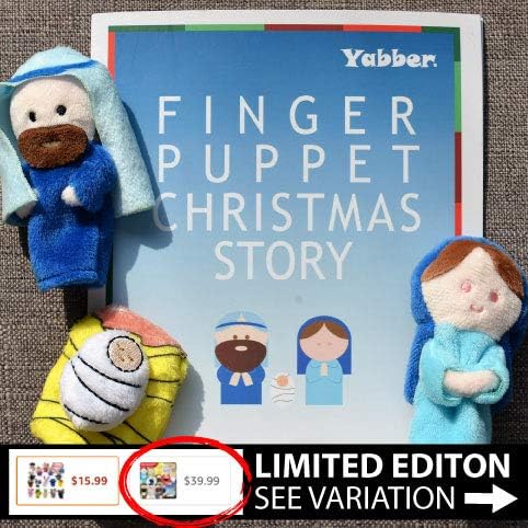 Сет за кукли со прсти | Оригиналната помош за учење на приказни за учење | 16 пакет | Кукли за наставници | Родители | Студенти