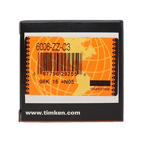 Timken 6006-ZC3 2 парчиња двојни метални заптивки 30x55x13mm, пред-подмачкани и стабилни перформанси и економични, C3 дозвола,