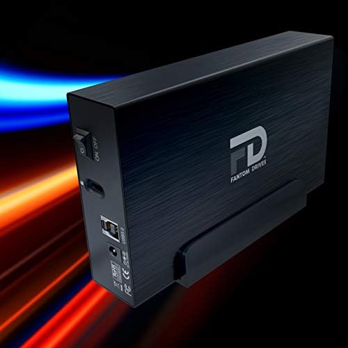 Fantom Дискови 2tb Надворешен Хард Диск HDD, GFORCE 3 Pro 7200RPM, USB 3.0, Алуминиум, Црна, GF3B2000UP