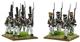 Пешадија во црна прав Наполеонска Португалска линија 1:56 Воен варгаминг пластичен модел комплет